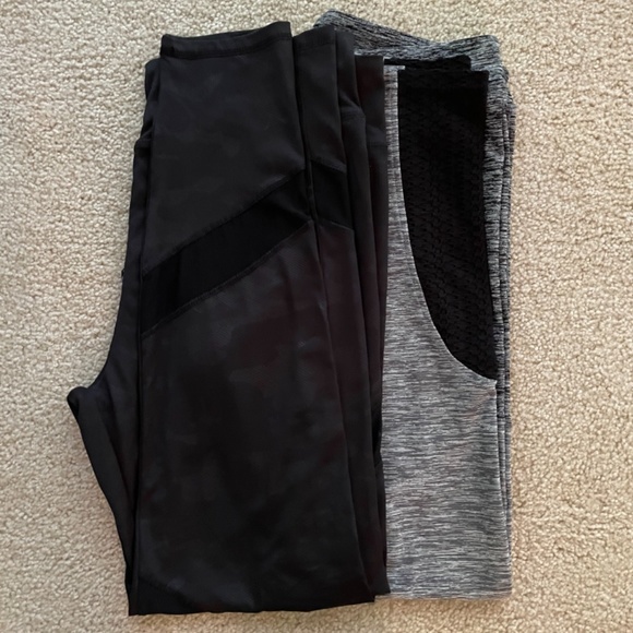 2 full length leggings size L - Picture 6 of 6